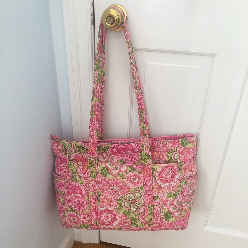 NWOT Vera Bradley Large Floral Tote